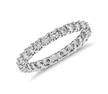 Load image into Gallery viewer, 1.20 cts Common Prong Diamonds Eternity Ring