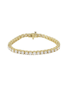 5.00 Cts 4 Prong Tennis Diamond Bracelet